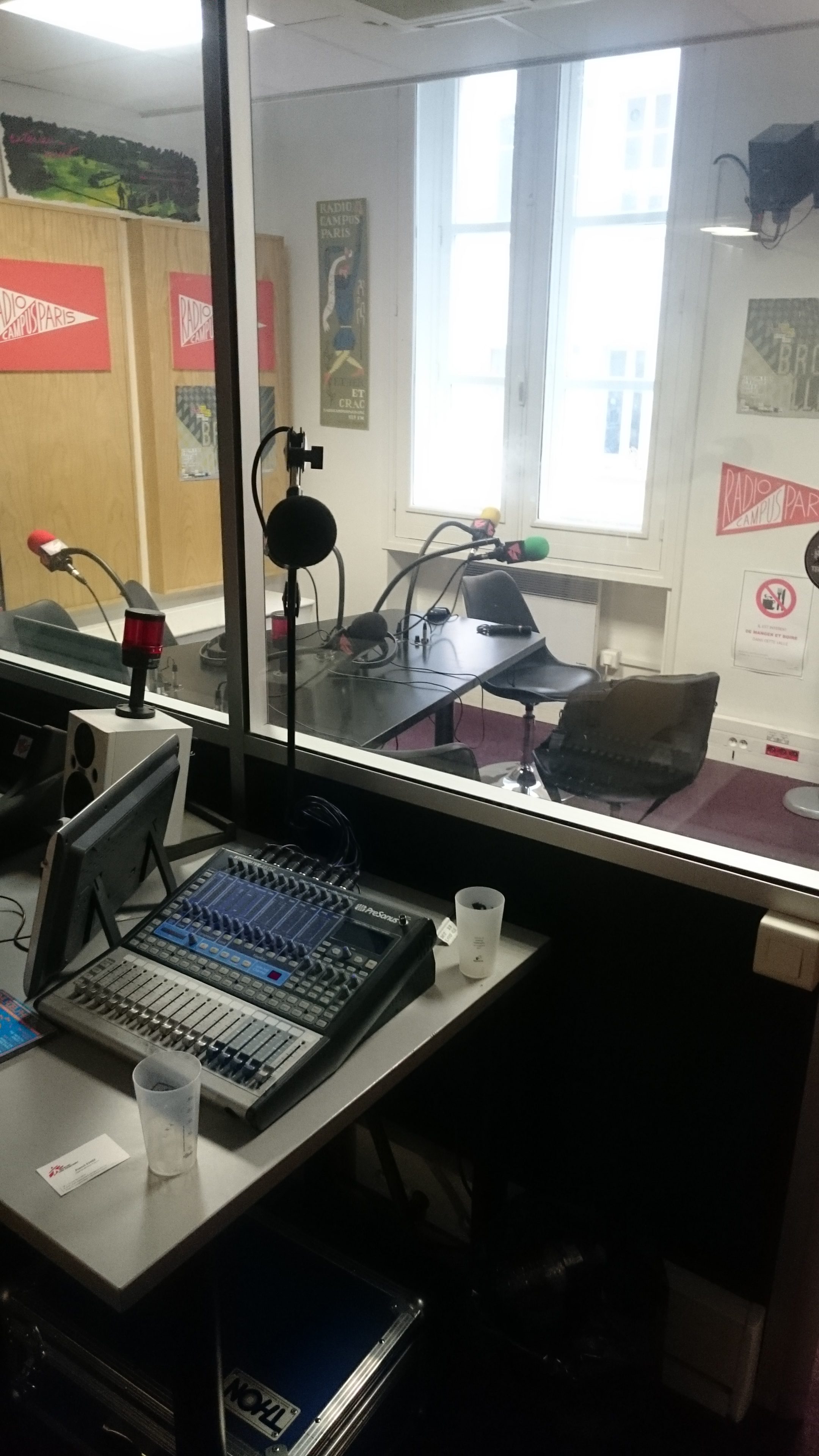 Studio Radio Campus Paris